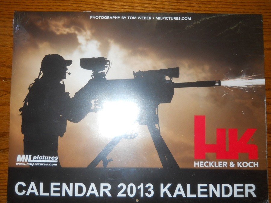 Heckler & Koch Germany Calendar 2013 And Catalog For Sale at